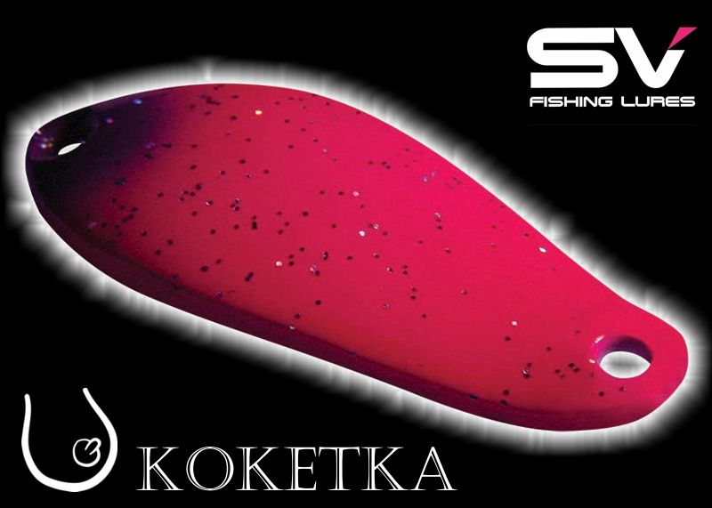 SV Fishing Lures Koketka 2.6g, Spoons