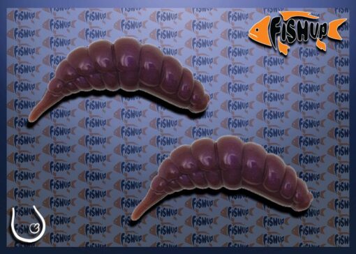 Dipovaná nástraha FishUp Ozi barva earthworm 106