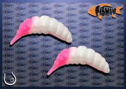 Dipovaná nástraha FishUp Ozi barva white/bubble gum 132