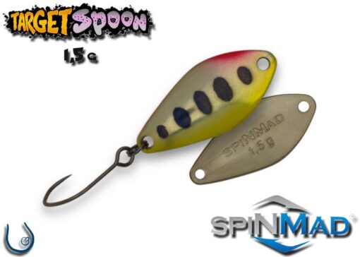 Plandavka SpinMad TARGET SPOON 1.5g barva 3212