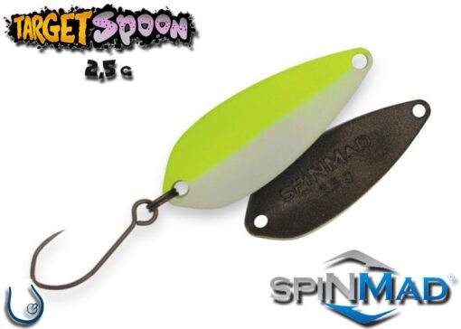 Plandavka SpinMad TARGET SPOON 2.5g barva 3303