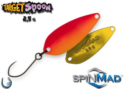 Plandavka SpinMad TARGET SPOON 2.5g barva 3306