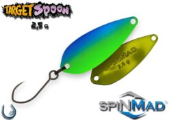 Plandavka SpinMad TARGET SPOON 2.5g barva 3307