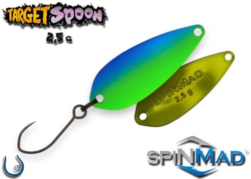 Plandavka SpinMad TARGET SPOON 2.5g barva 3307