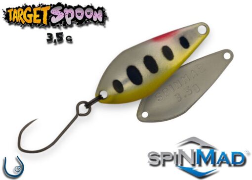 Plandavka SpinMad TARGET SPOON 3.5g barva 3412