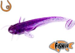 Dipovaná nástraha FishUp sumecek Catfish barva violet/blue 014