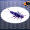 Dipovaná nástraha FishUp Stonefly barva dark violet/peacock&silver 060